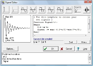 LabXplorer Signal Editor